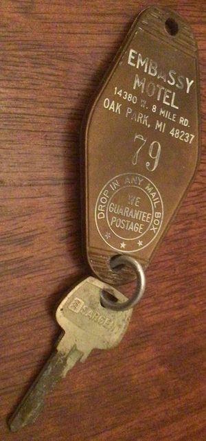 Embassy Motel - Key Fob (newer photo)